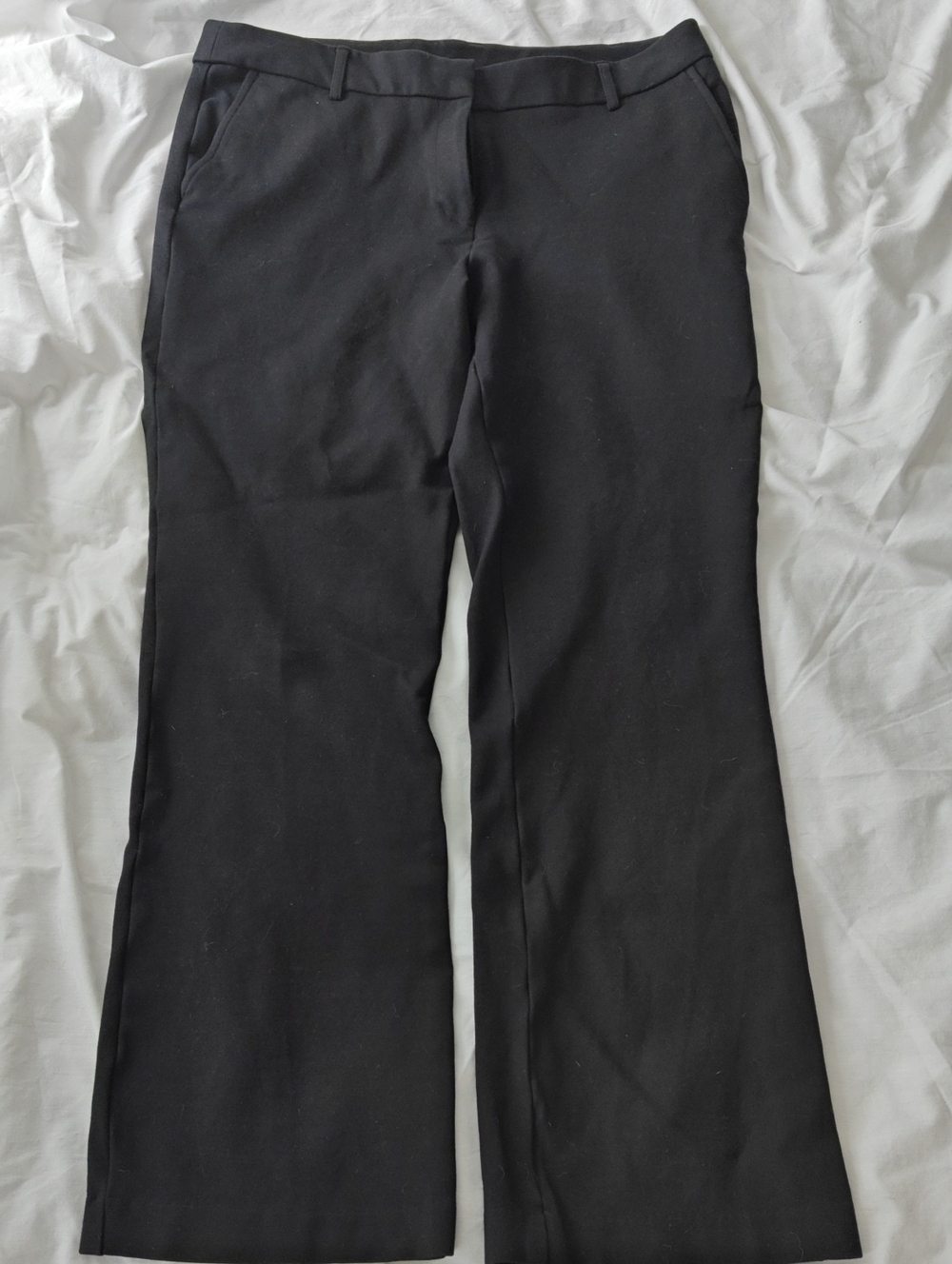 Anne Klein Black Knit Dress Pants, Women's Size 8